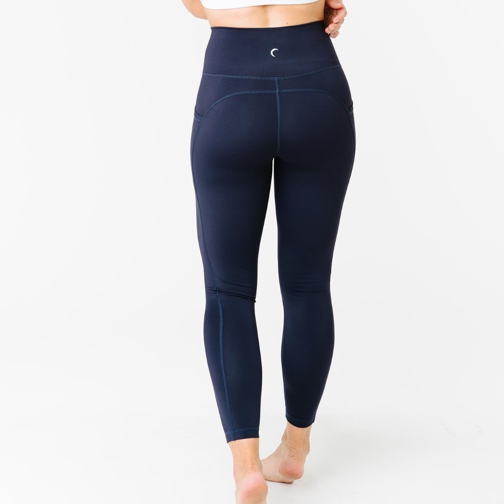 NEW Zyia 1496 Navy Pocket Brilliant Hi-Rise 7/8 24" NWT - Picture 7 of 7